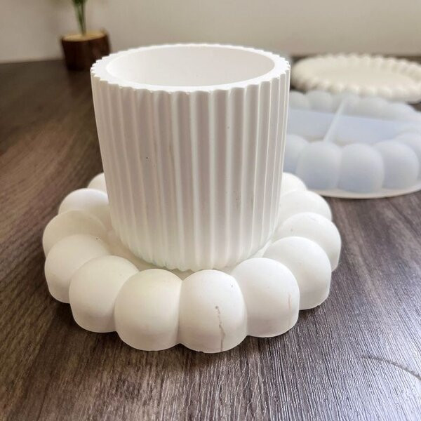 زیرگلدانی مدل توپی مدرن