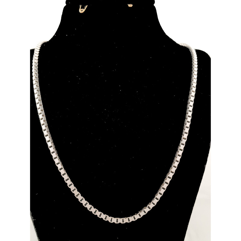 زنجیر نقره مردانه کد vnizi26.16