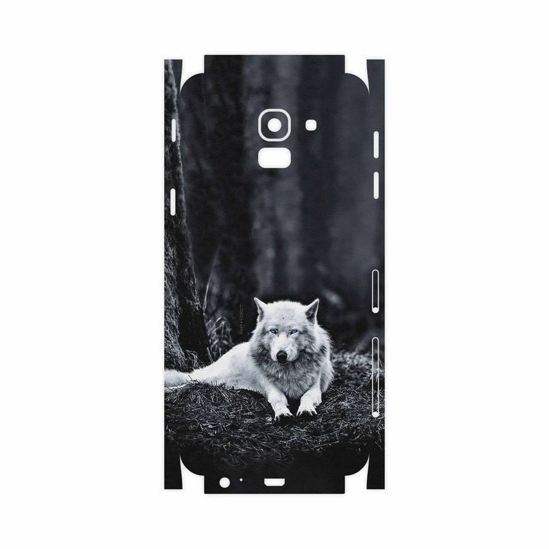 برچسب پوششی ماهوت مدل Dire Wolf-FullSkin مناسب برای گوشی موبایل سامسونگ Galaxy J6