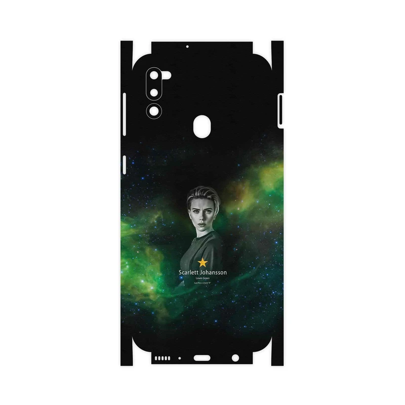 برچسب پوششی ماهوت مدل Scarlett Johansson-FullSkin مناسب برای گوشی موبایل سامسونگ Galaxy M21 (2021) Edition