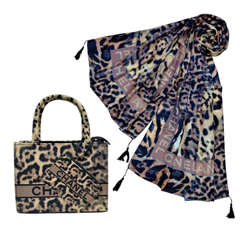 ست کیف و شال زنانه مدل شایلی کد 4589