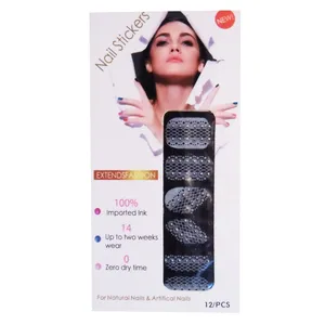 استیکر طراحی ناخن مدل 12