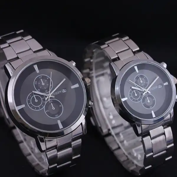 ست ساعت مچی عقربه ای زنانه و مردانه مدل CT 3945 -ST-NO-ME