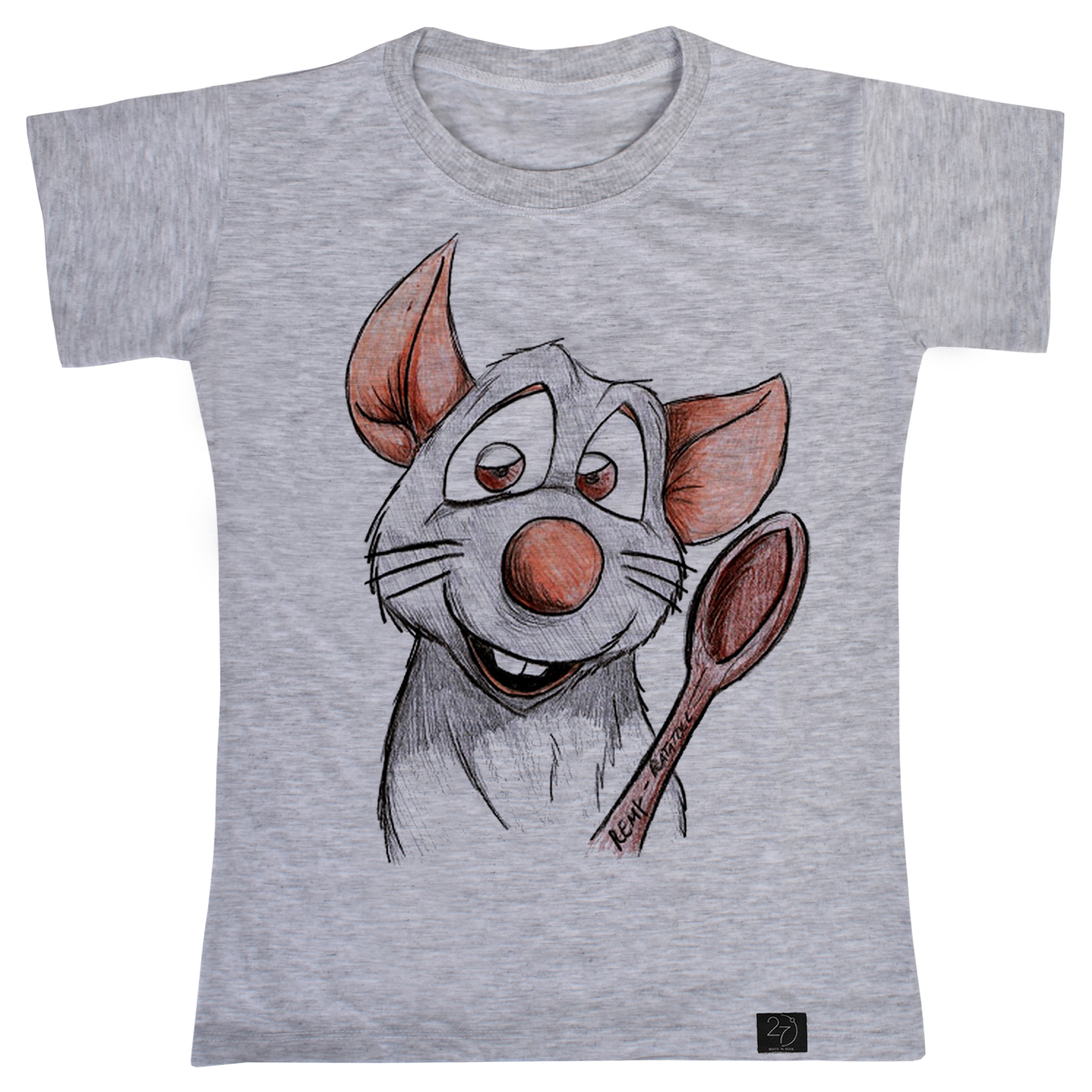 تی شرت دخترانه 27 مدل موش سر آشپز کد V129