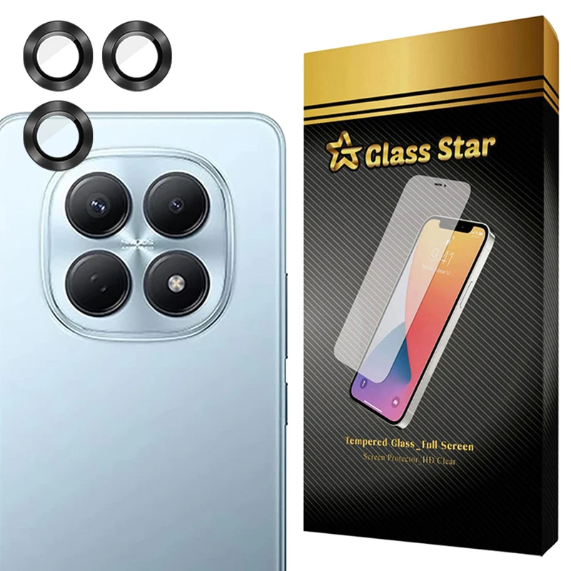 محافظ لنز دوربین شیشه‌ای گلس استار مدل RING20 مناسب برای گوشی موبایل شیائومی Redmi Note 15 Pro 4G