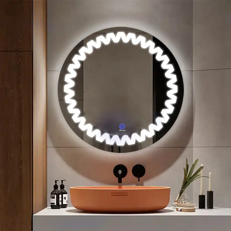 آینه سرویس بهداشتی تارا دکور مدل لمسی کد tc199