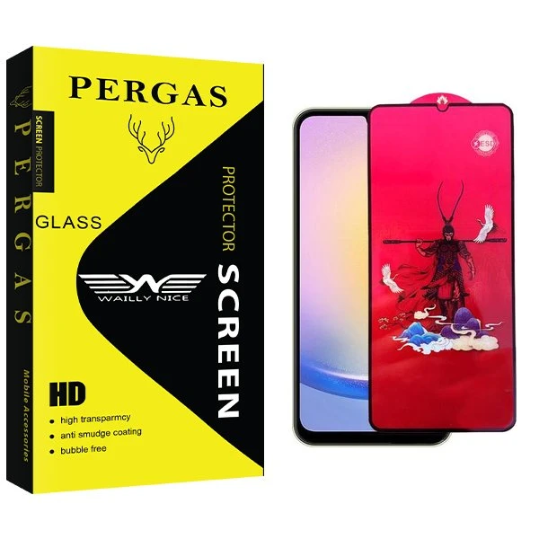 محافظ صفحه نمایش وایلی نایس مدل Pergas king مناسب برای گوشی موبایل سامسونگ Galaxy A25