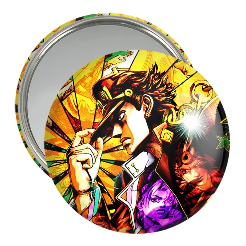 آینه جیبی خندالو مدل کوجو جوتارو انیمه جوجو Jojo  کد 11515