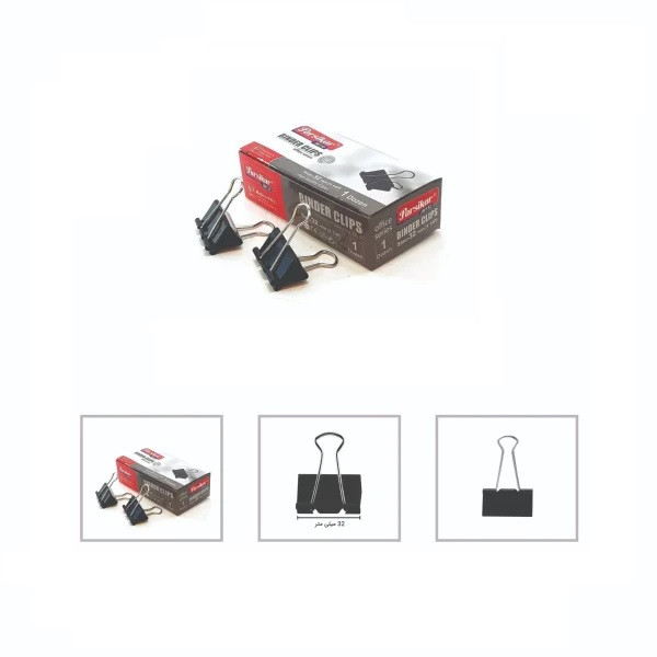 گیره پارسیکار مدل دوبل کد JM-1032 بسته 12 عددی