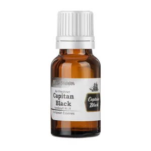 اسانس خوشبوکننده هوا مدل عطر کاپیتان بلک حجم 17 میلی لیتر