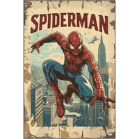 پوستر طرح اسپایدر من کد f004