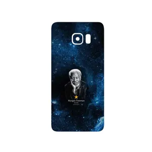MAHOOT Morgan Freeman Cover Sticker for Samsung Galaxy S6 Edge Plus