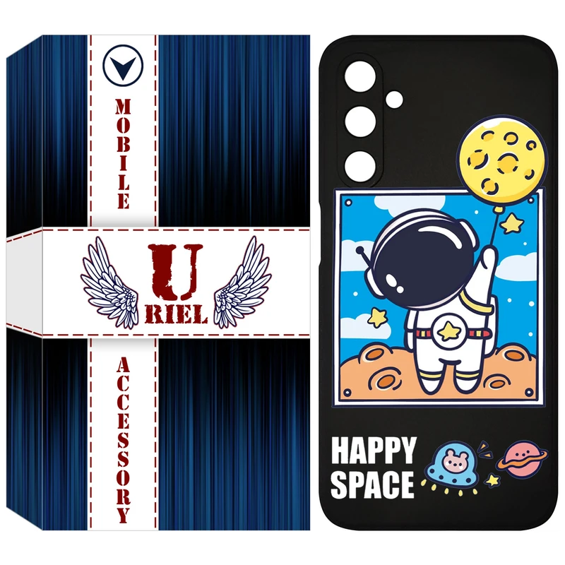 کاور یوریل مدل KSH کد 7 طرح فضانورد مناسب برای گوشی موبایل سامسونگ Galaxy A24