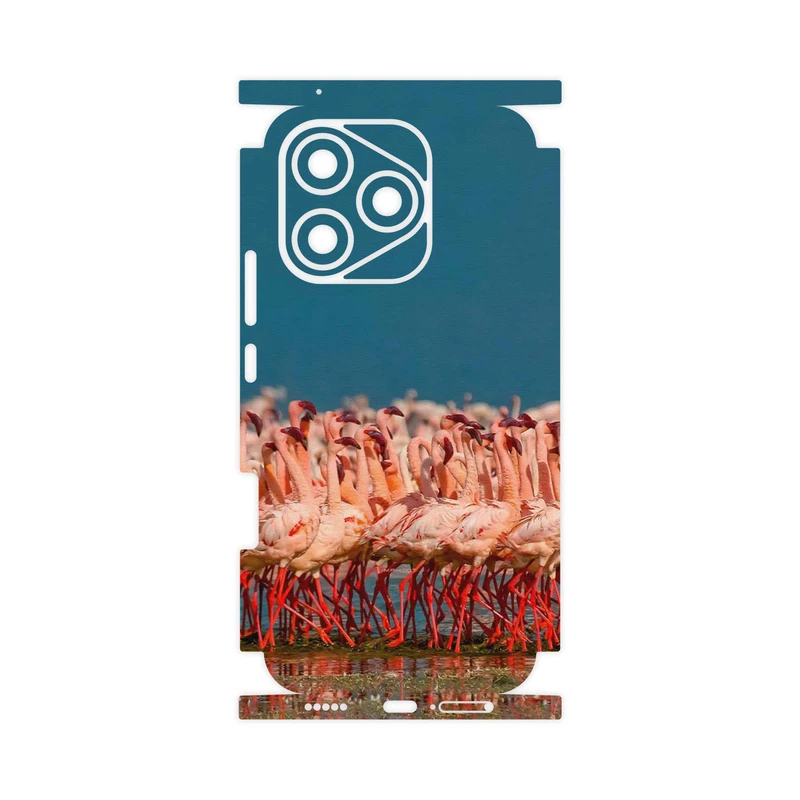 برچسب پوششی ماهوت مدل Flamingo-FullSkin مناسب برای گوشی موبایل آنر 400 Lite