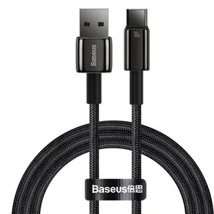کابل USB به USB-C باسئوس مدل Tangstan New Pack طول 1 متر