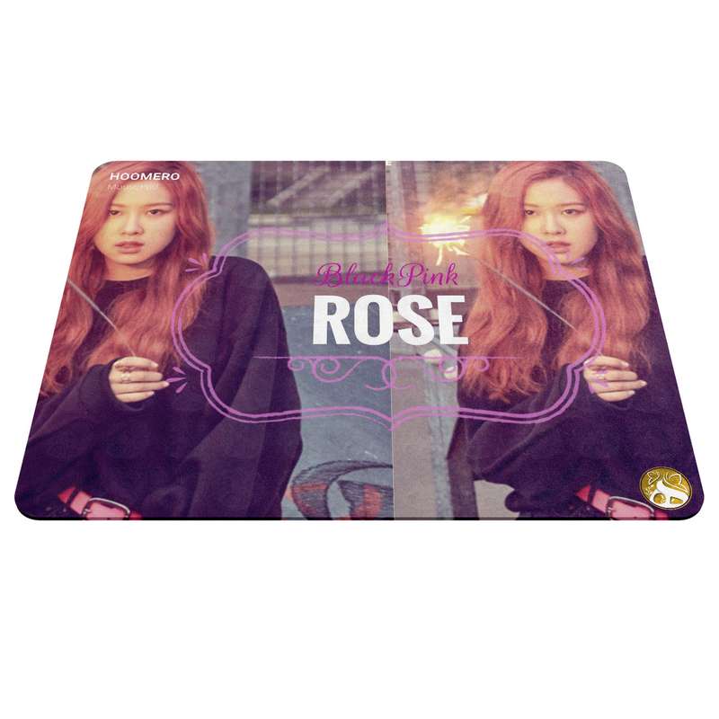ماوس پد هومرو مدل A6257 طرح بلک پینک