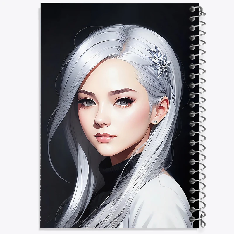 دفتر مشق 50 برگ خندالو طرح دخترانه کد N19