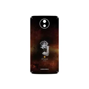 MAHOOT Ed Sheeran Cover Sticker for Motorola Moto C Plus