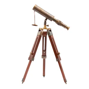 دکوری برنجی مدل تلسکوپ کد 6528