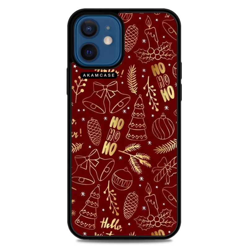 کاور آکام مدل AMC-WA12M-CHRISTMAS-18 مناسب برای گوشی موبایل اپل iPhone 12 Mini