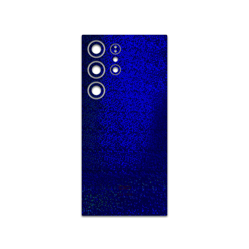 برچسب پوششی ماهوت مدل Blue-Holographic مناسب برای گوشی موبایل سامسونگ Galaxy S24 Ultra