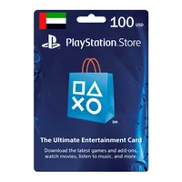   گیفت کارت 100 دلاری پلی استیشن استور امارات مدل PSSUAE100