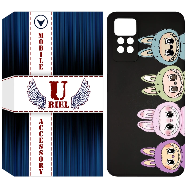 کاور یوریل مدل KSH کد 101 طرح عروسک لبوبو مناسب برای گوشی موبایل شیائومی Redmi Note 12 Pro 4G