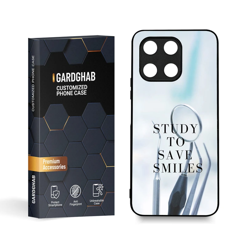 کاور گارد قاب مدل تکست مناسب برای گوشی موبایل آنر X6A