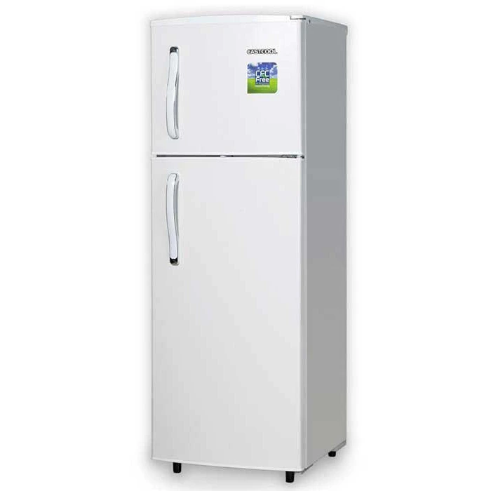 عکس شماره 3 : یخچال فریزر 12 فوت ایستکول مدل 296200 با ارتفاع 152.5، پهنای 53.5 و عمق 59 سانتی متر، میزان مصرف انرژی c، دارای 3 طبقه در یخچال و 2 طبقه در فریزر، دارای بدنه فولاد کربنی خودرنگ