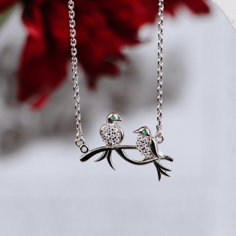 گردنبند نقره زنانه جی تی ای مدل G_143