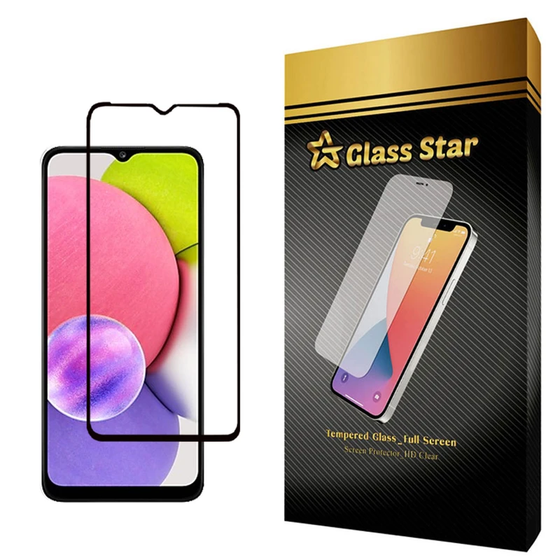   محافظ صفحه نمایش سرامیکی گلس استار مدل CRG-Glass مناسب برای گوشی موبایل سامسونگ Galaxy A03s