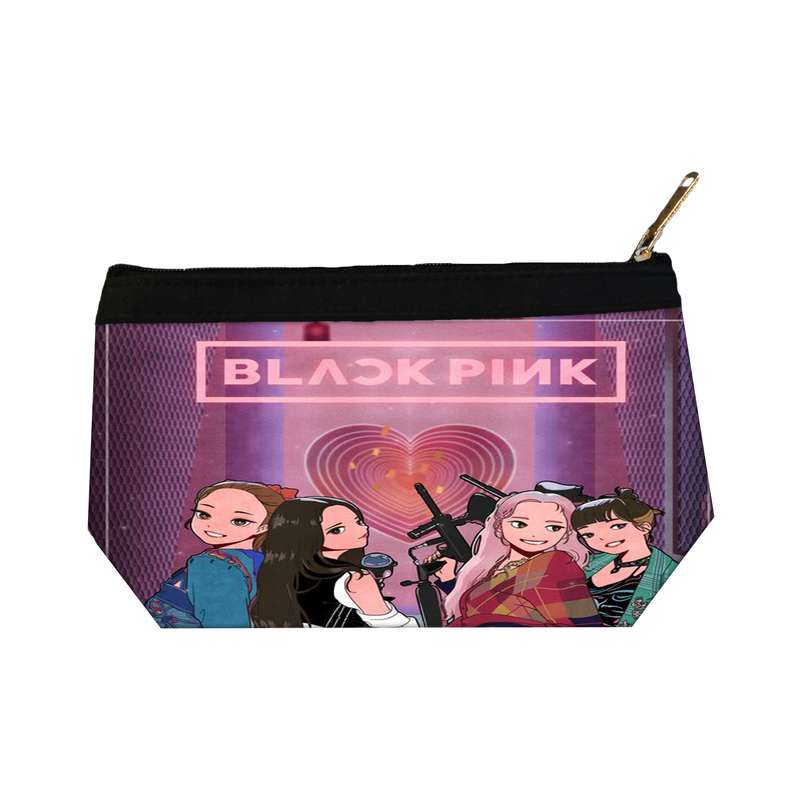 کیف لوازم آرایش زنانه مدل Blackpink کد 2355