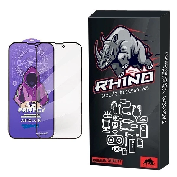 محافظ صفحه نمایش راینو مدل privacy Mietubl مناسب برای گوشی موبایل اپل iPhone 16 Pro 