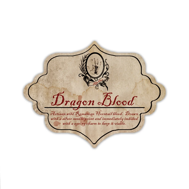 استیکر لپ تاپ مدل خون اژدها