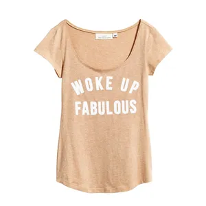 تی شرت آستین کوتاه زنانه اچ اند ام مدل MT-052688