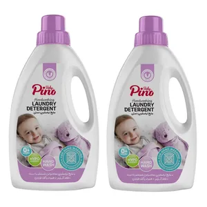 مایع لباسشویی نوزاد و کودک پینو بیبی مدل دستی حجم 1000 میلی لیتر مجموعه 2 عددی