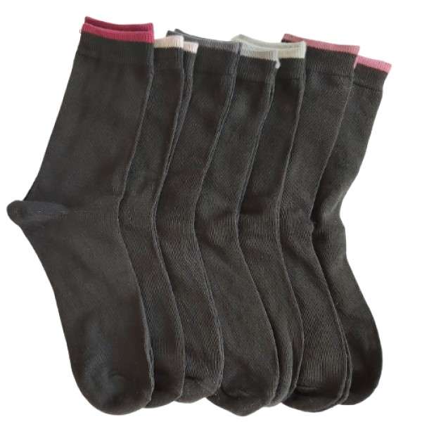 جوراب زنانه جینا بنوتی مدل G30 مجموعه 7 عددی