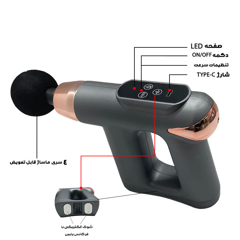ماساژور برقی مدل EMS کد TY-507A