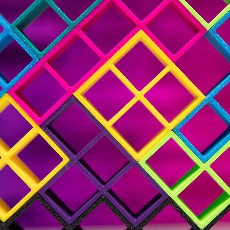 بازی فکری برج هیجان مدل تعادل طرح TETRIS