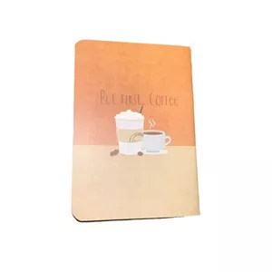 دفتر یادداشت سویل مدل پاسپورتی طرح coffee