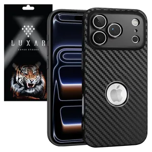 Luxar 17promax _Carbon Line Cover For apple iphone 17pro max