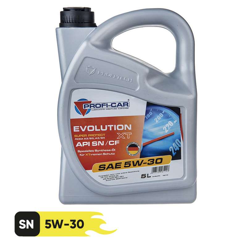 روغن موتور خودرو پروفی کار مدل EVOLUTION XT 5W-30 حجم 4 لیتر