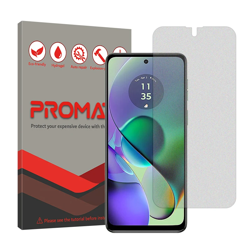 محافظ صفحه نمایش مات پرومیت مدل Resistant مناسب برای گوشی موبایل موتورولا Moto G54