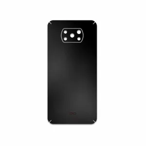 برچسب پوششی ماهوت مدل Matte-Black مناسب برای گوشی موبایل شیائومی Poco X3 Pro