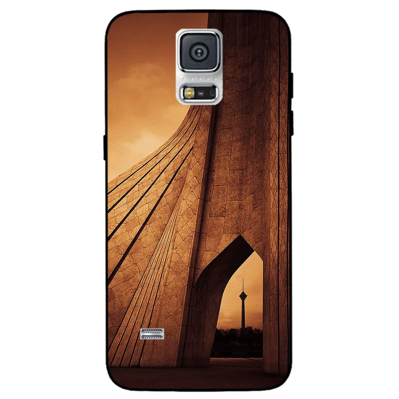 کاور مگافون طرح آزادی مدل 1901 مناسب برای گوشی موبایل سامسونگ Galaxy S5          