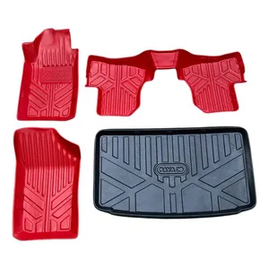 کفپوش سه بعدی خودرو پایا مدل MC220 مناسب برای 206 هاچ بک به همراه کفپوش صندوق