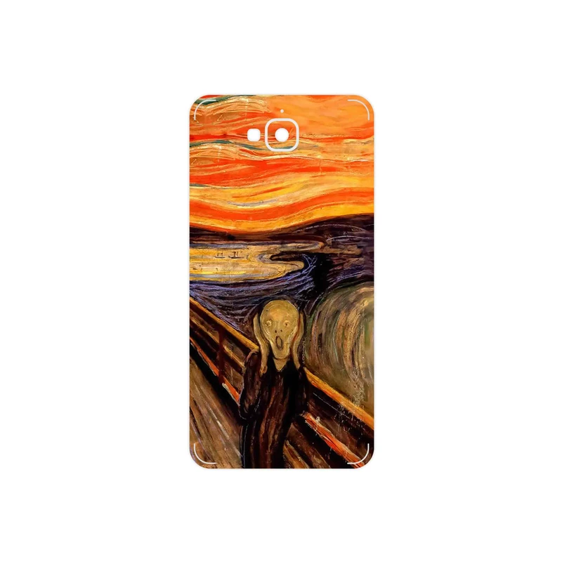 برچسب پوششی ماهوت مدل The Scream of Munch مناسب برای گوشی موبایل هوآوی Y6 Pro