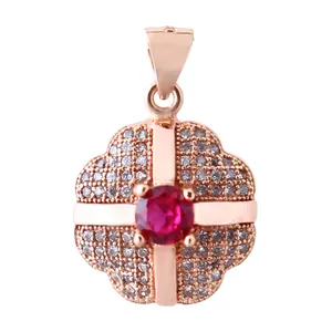 آویز گردنبند نقره زنانه  بازرگانی میلادی کد PKR_162