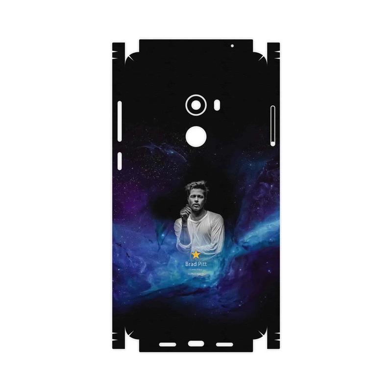 برچسب پوششی ماهوت مدل Brad Pitt-FullSkin مناسب برای گوشی موبایل شیائومی Mi Mix 2