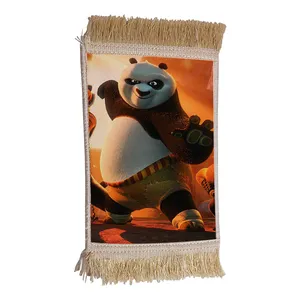 فرش ماشینی دیوارکوب مدل پاندا کونگ فو کار کد 22